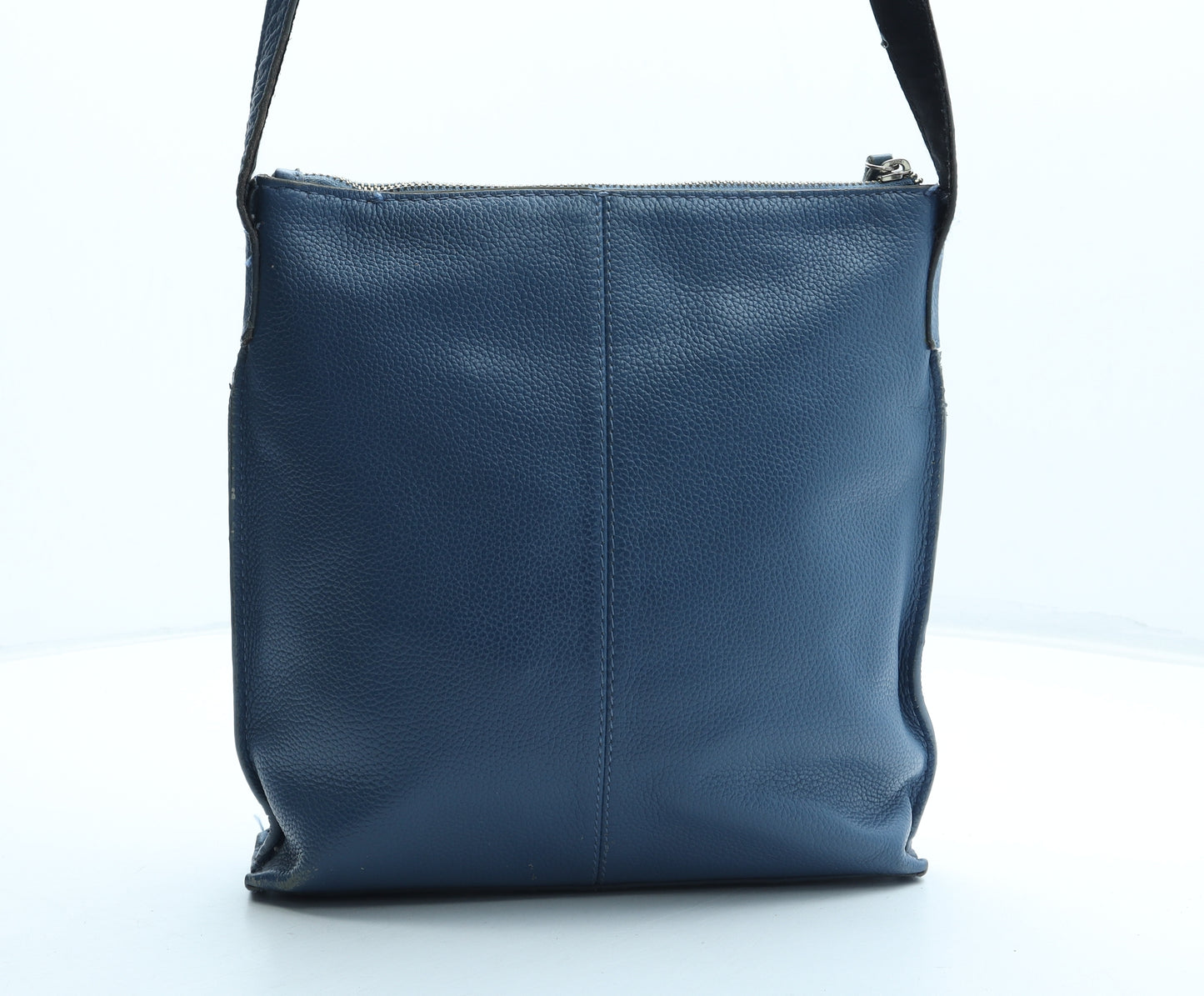 NEXT Womens Blue Leather Crossbody Size Medium