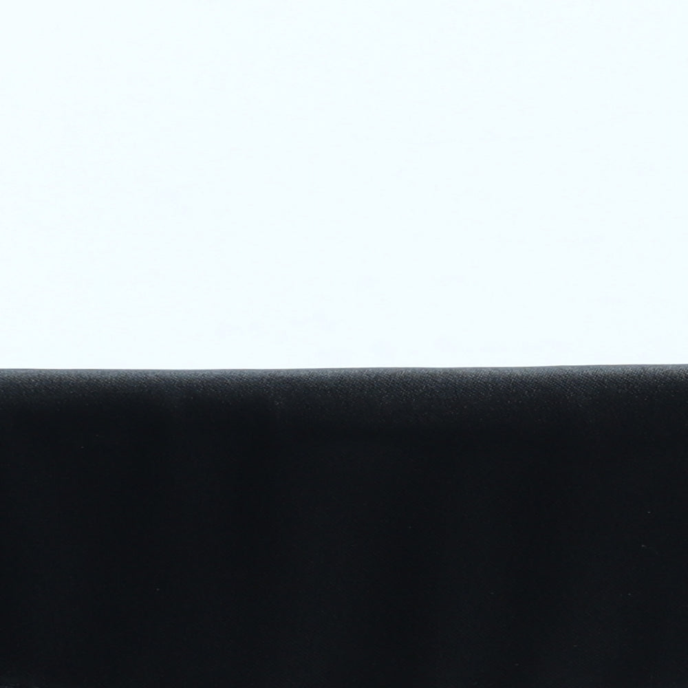 Preworn Womens Black Polyester Clutch Size Small