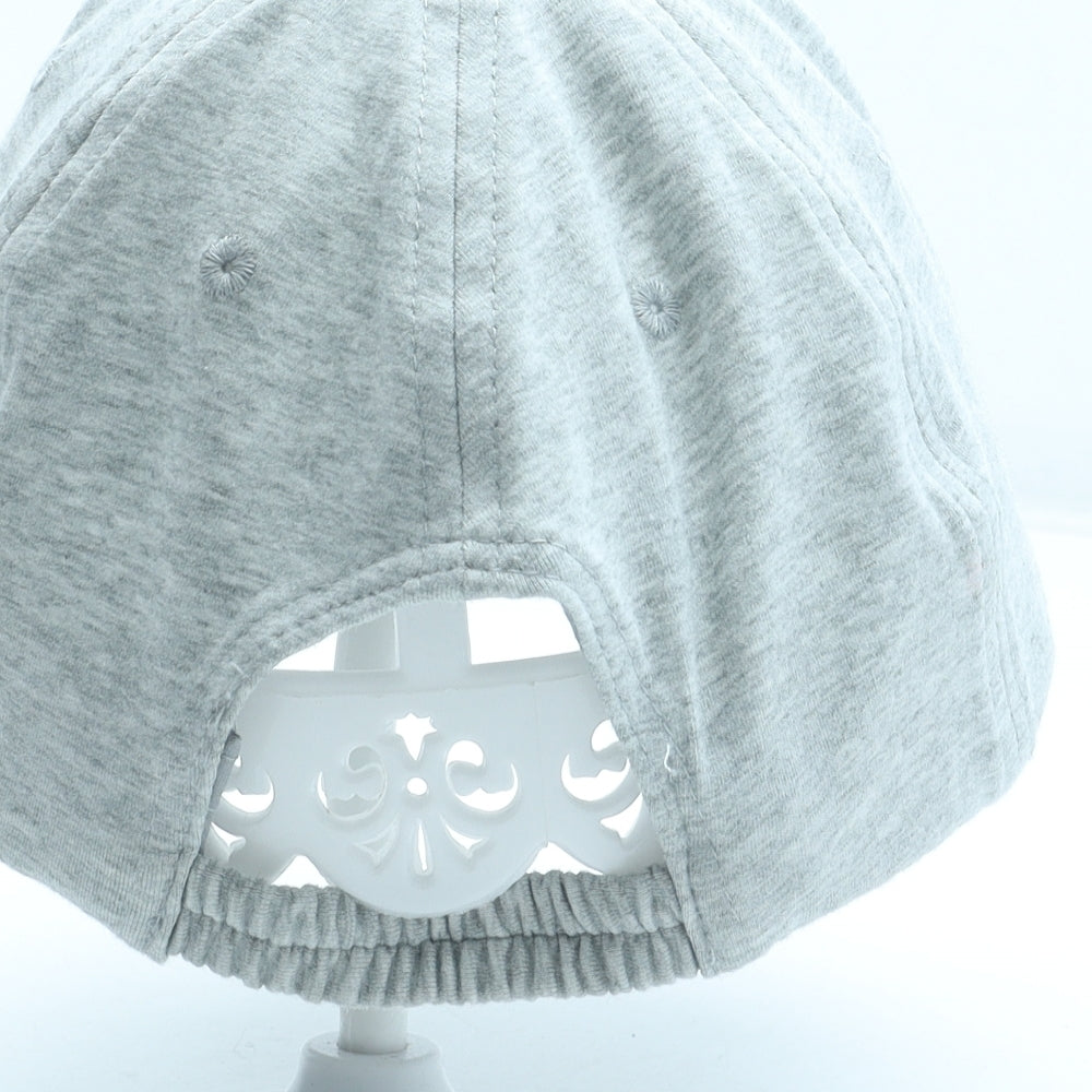 F&F Boys Grey Polyester Snapback Size S - Size 11-13 years