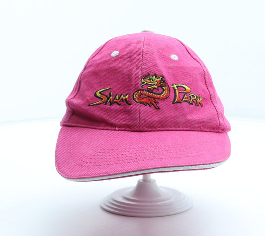 Roly Womens Pink Polyester Snapback Size Adjustable
