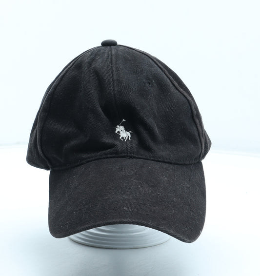 Polo Ralph Lauren Mens Black Polyester Snapback Size Adjustable
