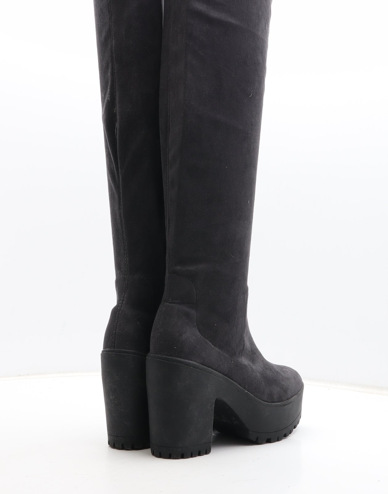 Atmosphere Womens Grey Synthetic Bootie Boot UK