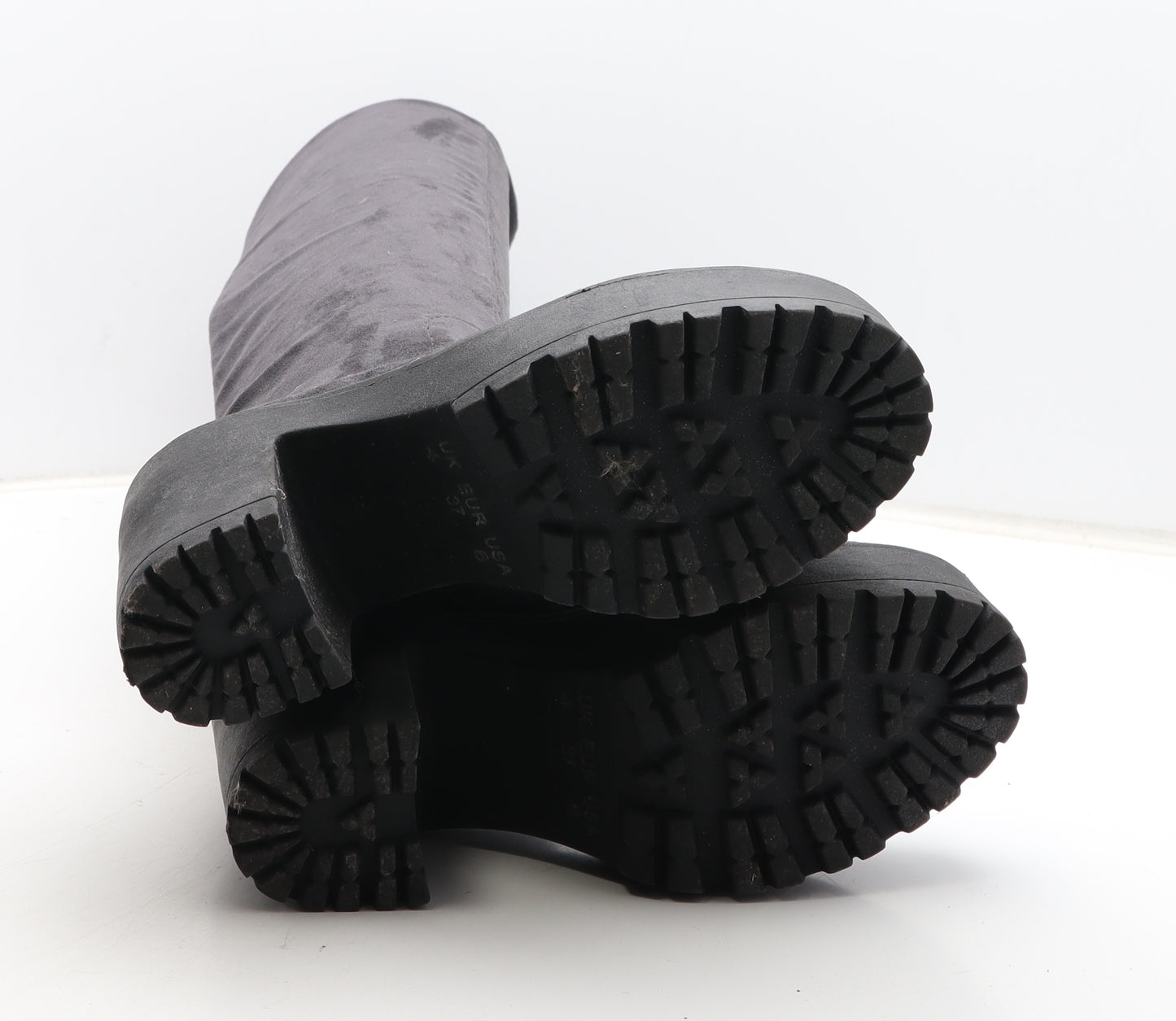 Atmosphere Womens Grey Synthetic Bootie Boot UK