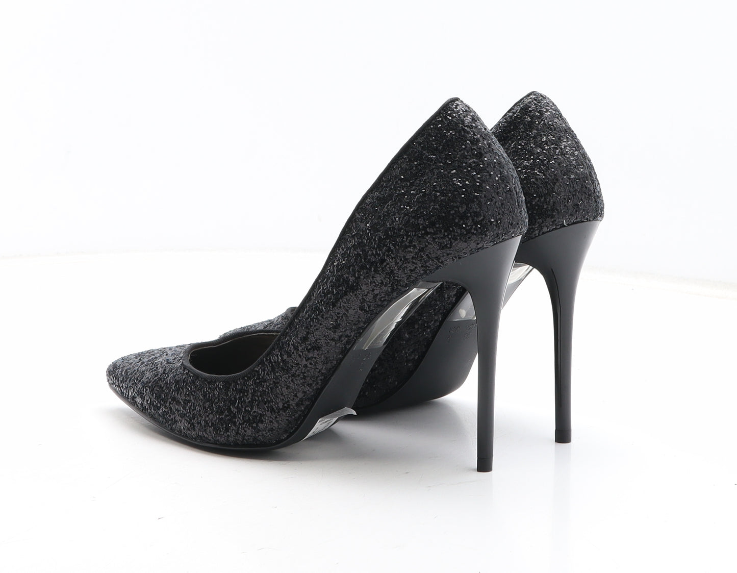 Primark Womens Black Synthetic Court Heel UK