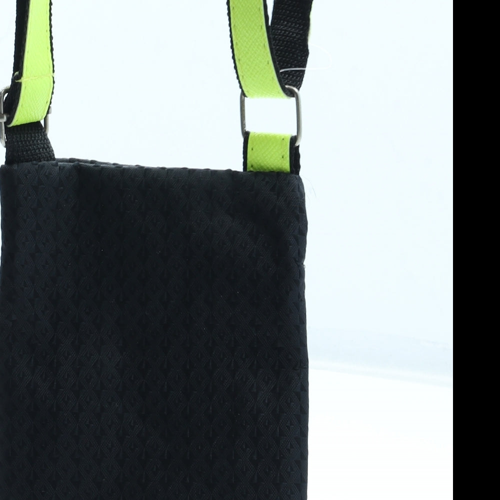 Menorca Star Paradise Womens Black Polyester Crossbody Size Small