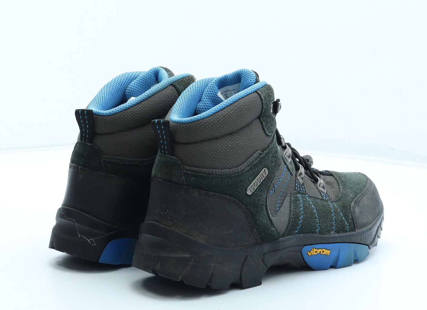 Mountain Warehouse Mens Grey Leather Combat Boot UK 5 39