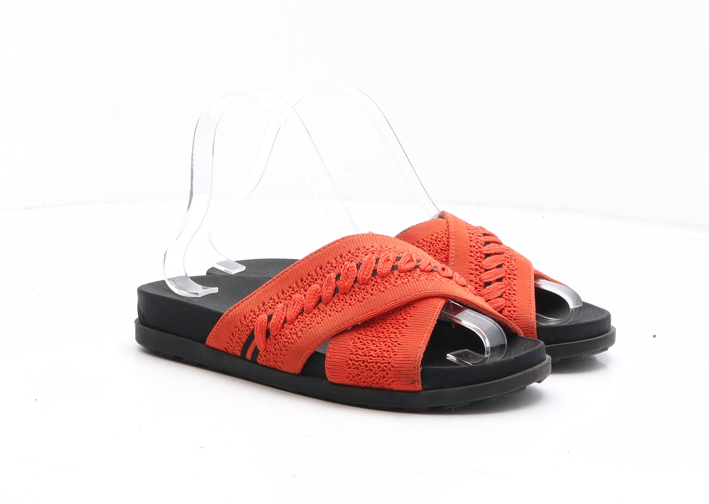 Call It Spring Womens Orange Synthetic Slip On Sandal UK