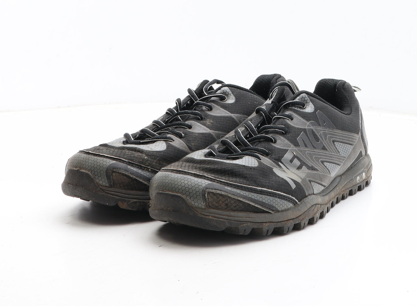 NEVICA Mens Black Geometric Synthetic Trainer UK 9