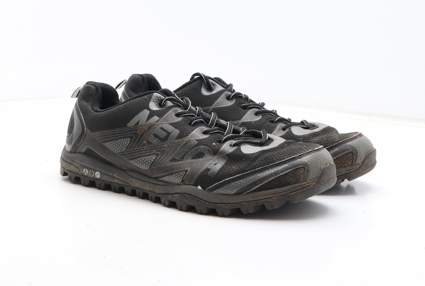 NEVICA Mens Black Geometric Synthetic Trainer UK 9