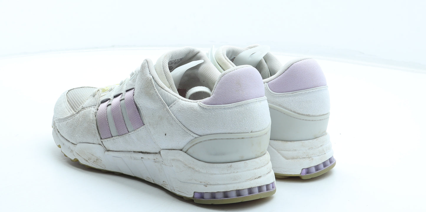 adidas Womens White Polyester Trainer UK