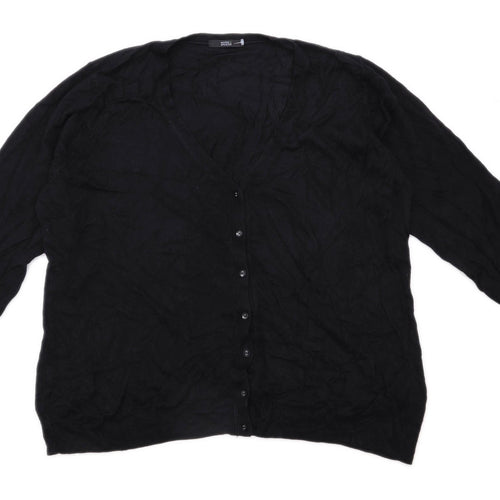Marks & Spencer Womens Size 24 Black Cardigan (Regular)