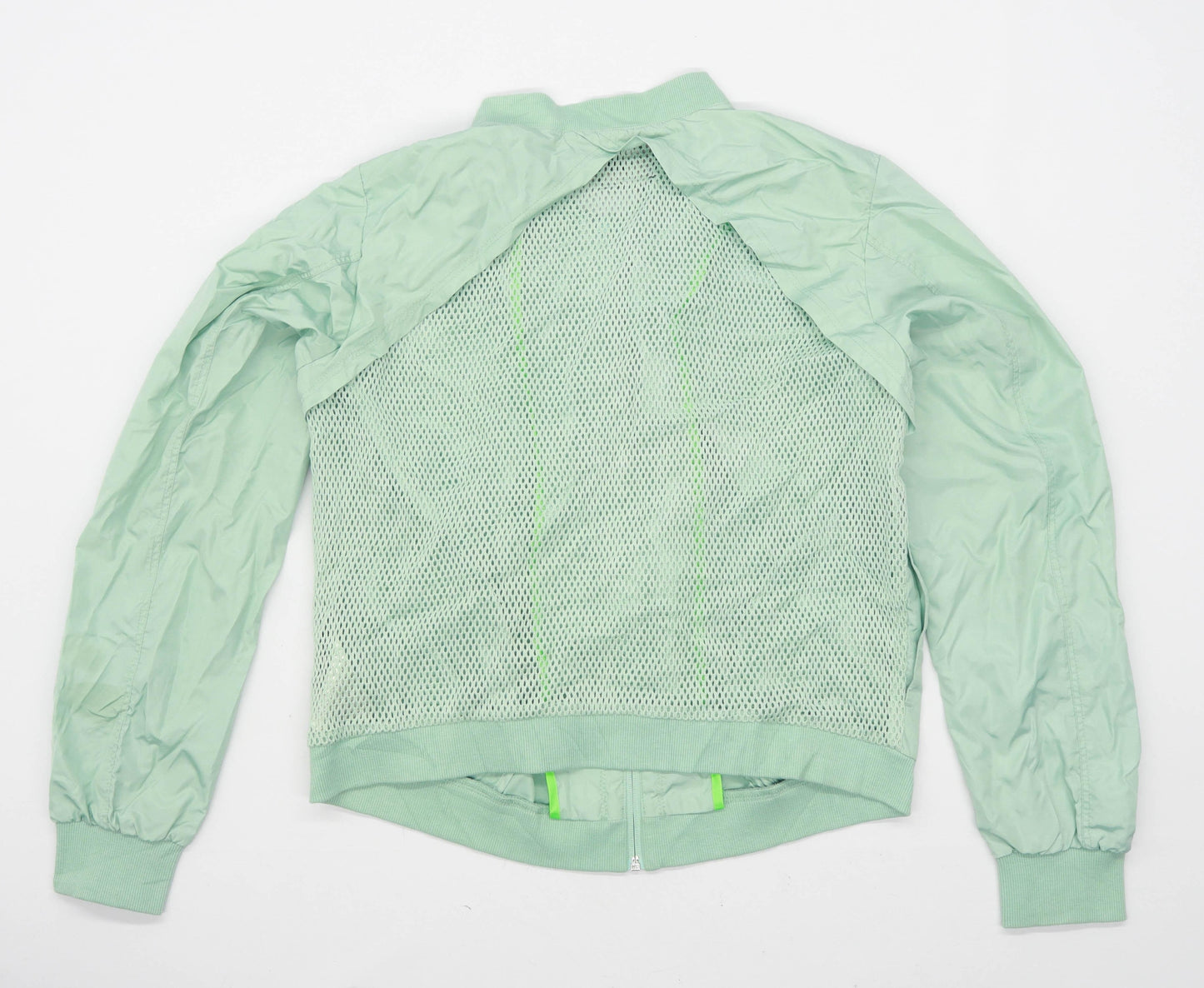 Fiftyfive Womens Size L Turquoise Bomber Jacket