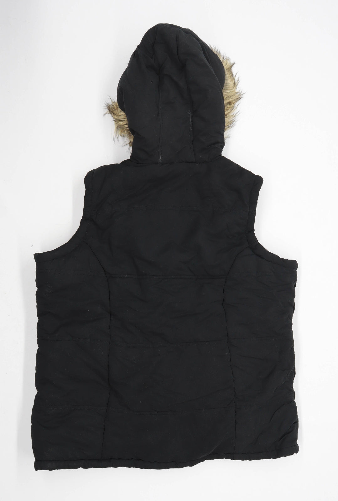 Yours Womens Size 20 Black Heavyweight Gilet