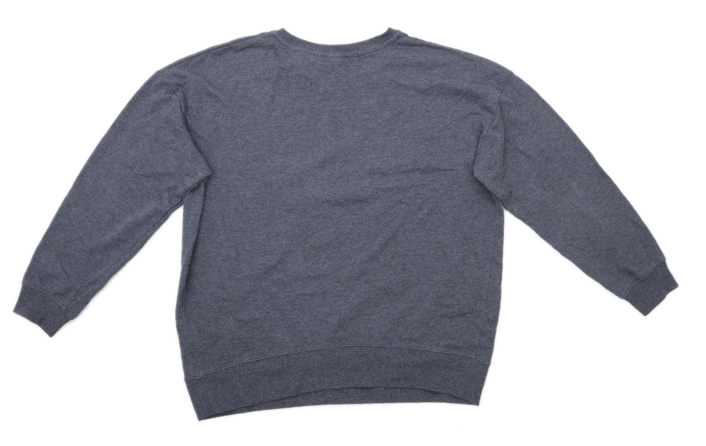 New Look Womens Size 12 Cotton Blend Grey Maternity Jumper (Regular)