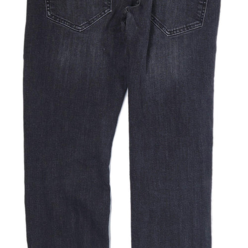 Denim Co Mens Black Denim Jeans Size W30/L30