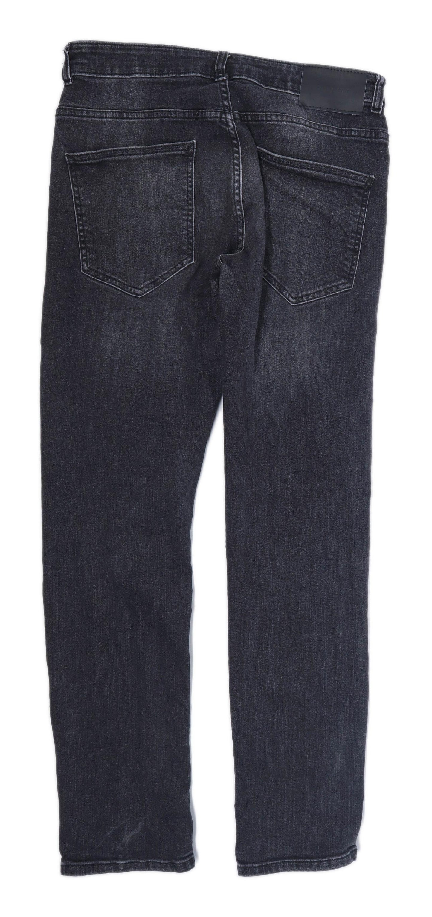 Denim Co Mens Black Denim Jeans Size W30/L30