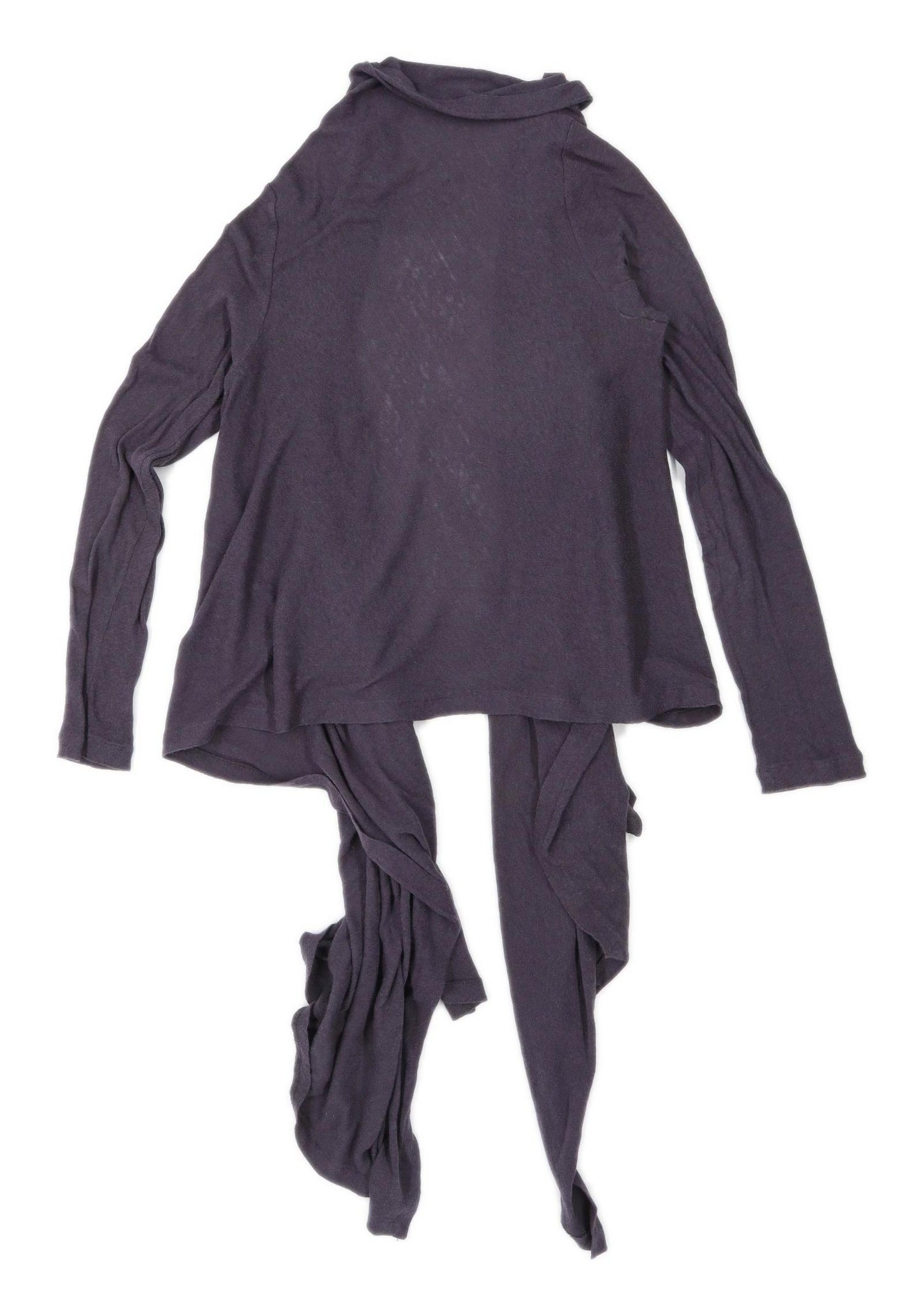 Comptoir Des Cotonniers Womens Size 4 Cotton Grey Cardigan (Regular)