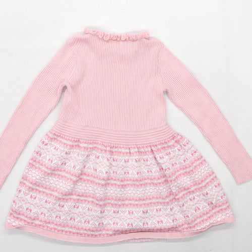 Miss Mona Mouse Girls Pink Dress Age 2-3 Years