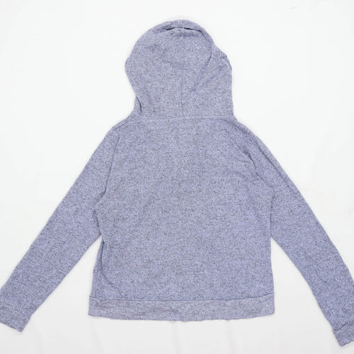 Primark Womens Size 6-8 Blue Drawstring Detail Long Sleeve T-Shirt (Regular)