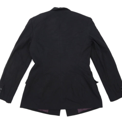 Marks & Spencer Womens Size 12 Black Suit Jacket (Regular)