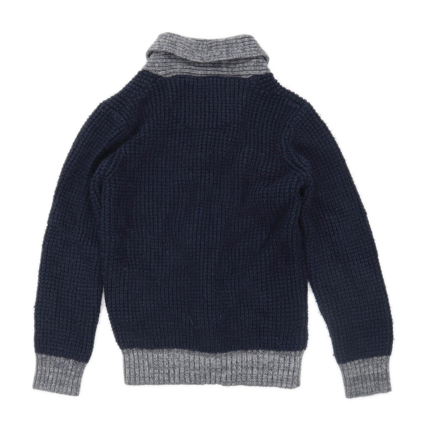 Matalan Boys Blue Cardigan Age 8-9 Years