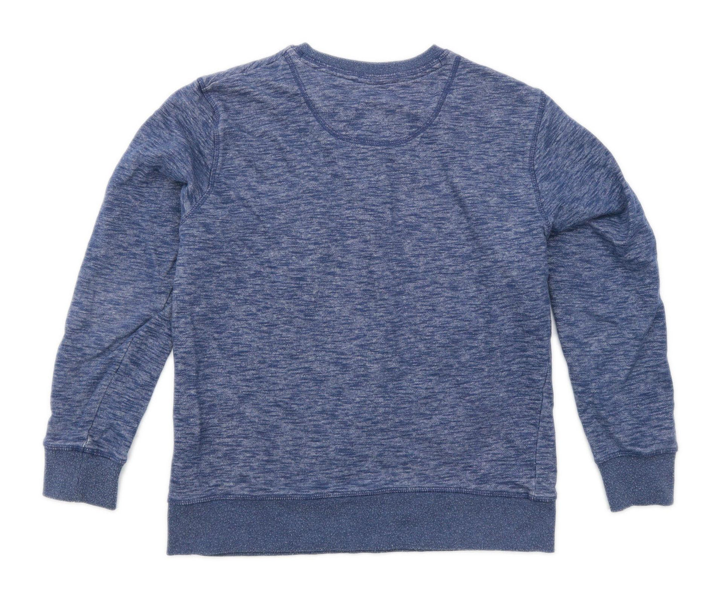 EDC Mens Size S Cotton Blue Sweatshirt