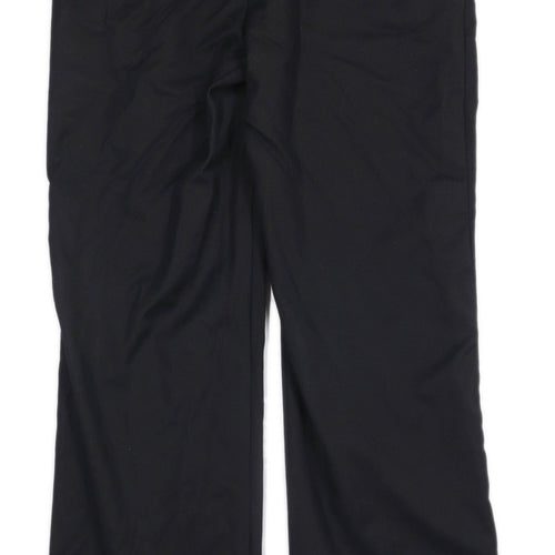 F&F Boys Black School Trousers Age 15-16 Years