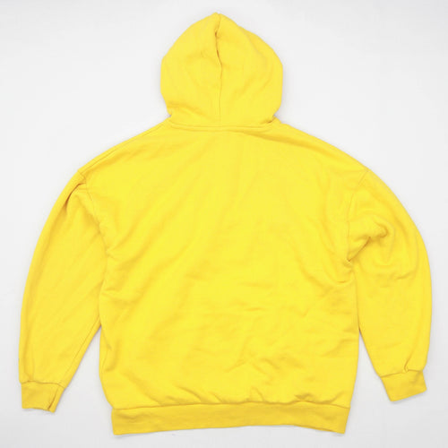 NBA Mens Size S Cotton Blend Graphic Yellow Cleveland Cavaliers Hoodie