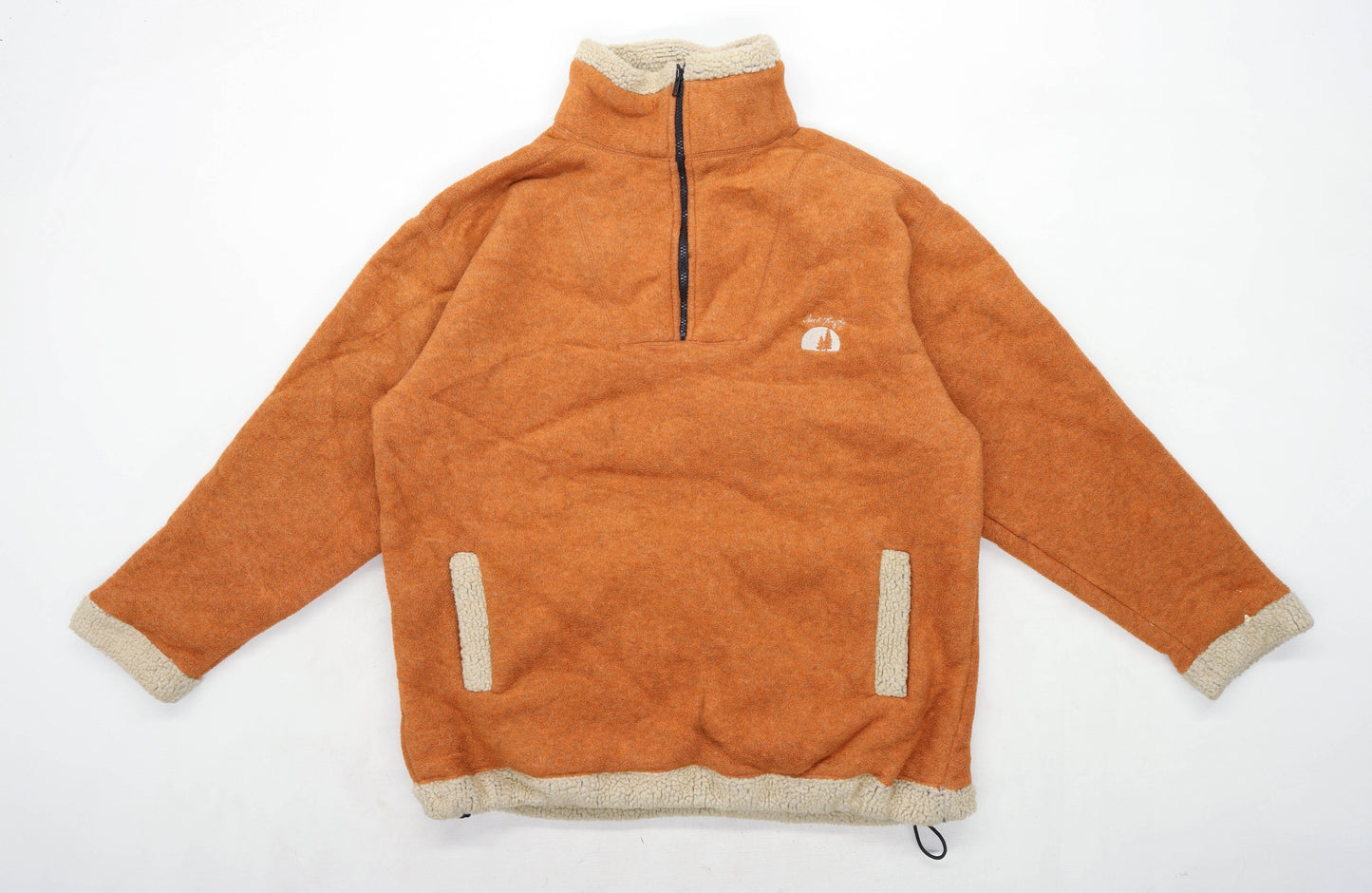 Jack Murphy Mens Size L Fleece Orange Jacket