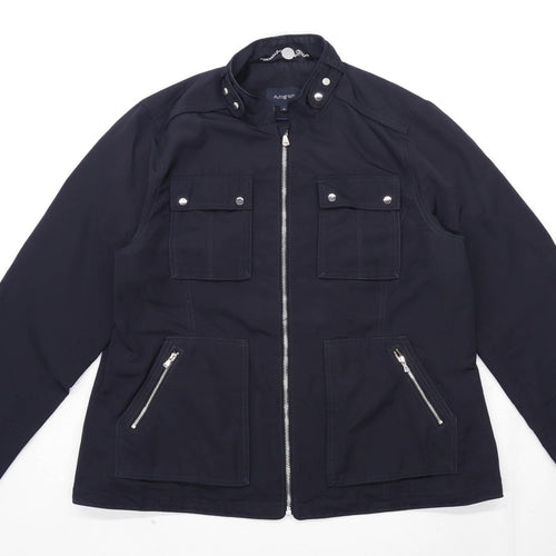 Marks & Spencer Womens Size 16 Black Bomber Jacket