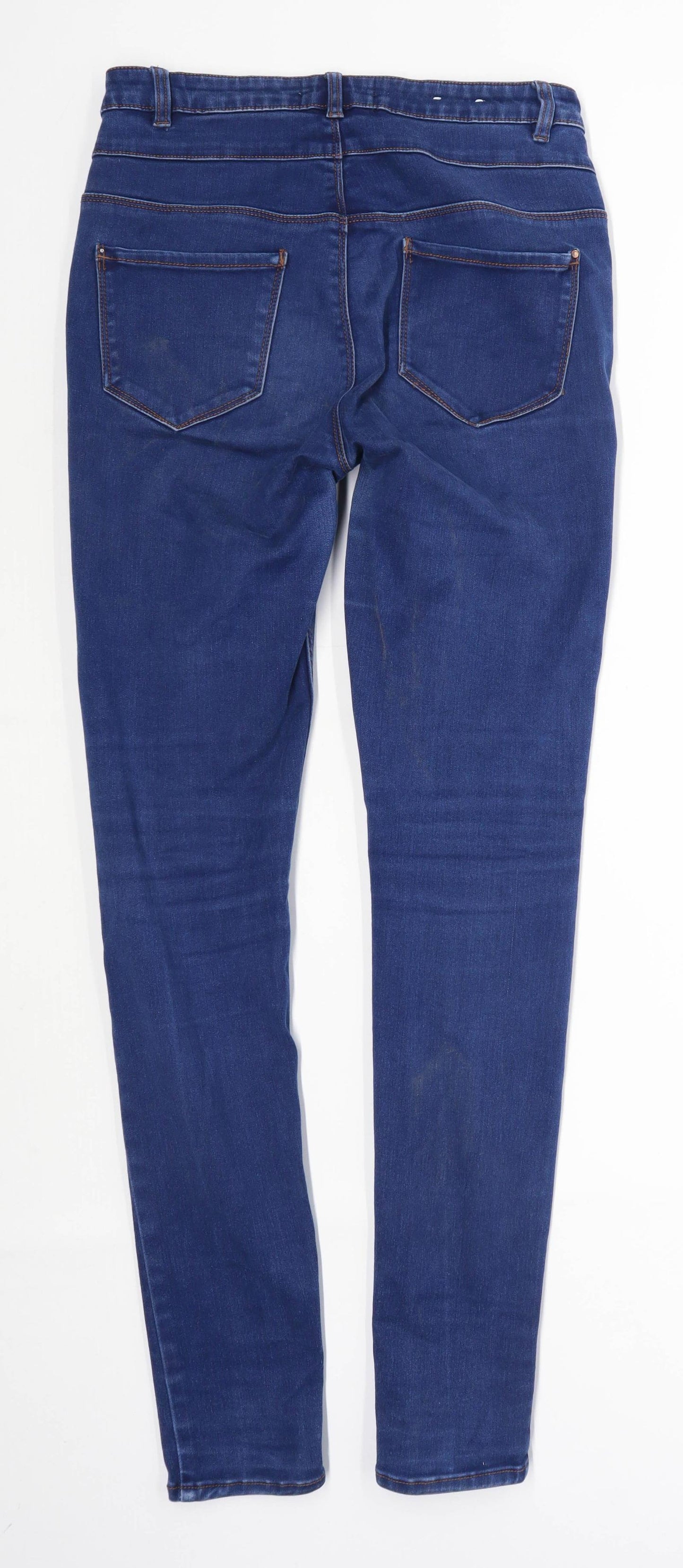 Womens New Look Blue Denim Jeans Size 12/L28