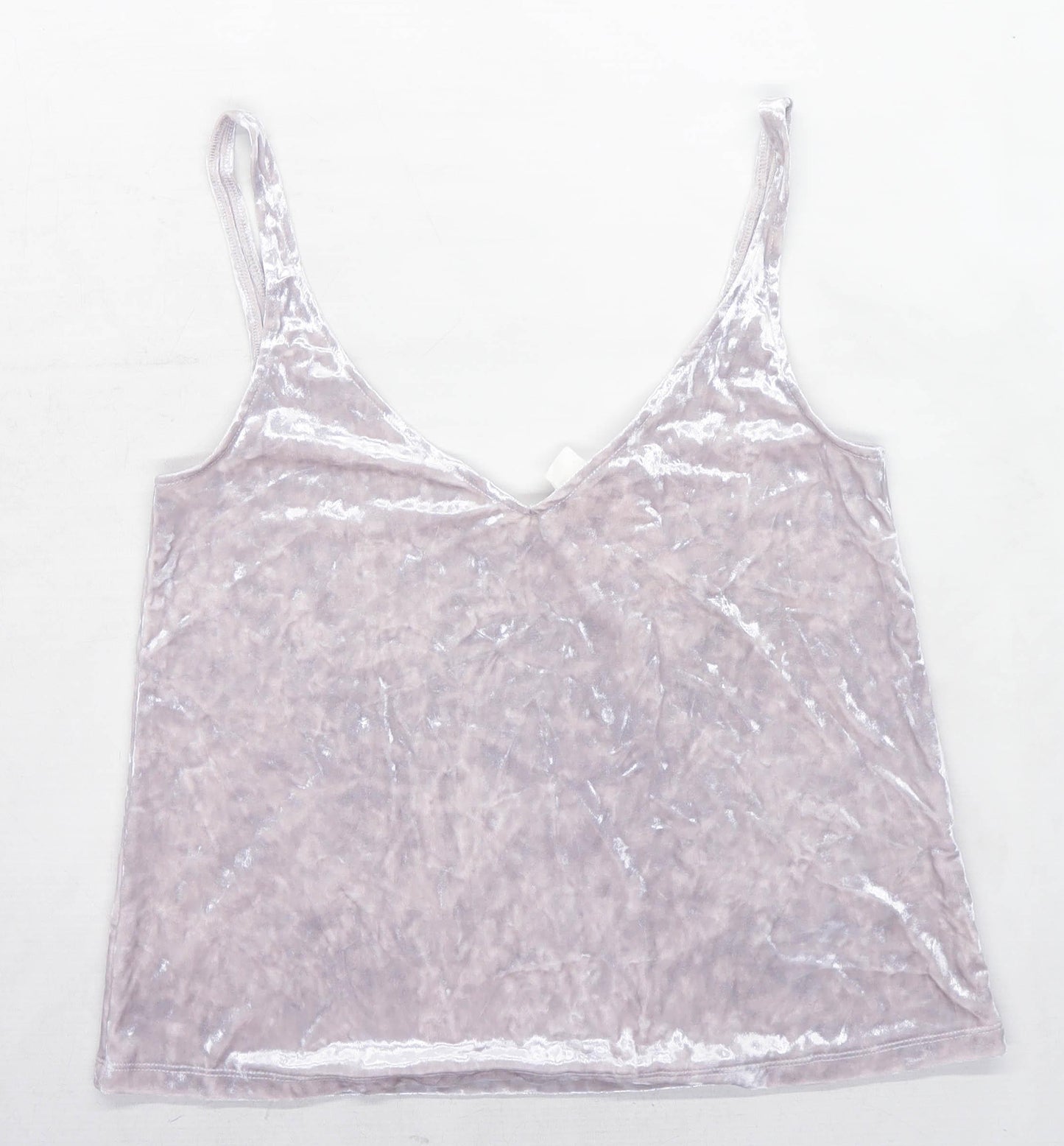 H&M Womens Size XS Silver Top (Regular)