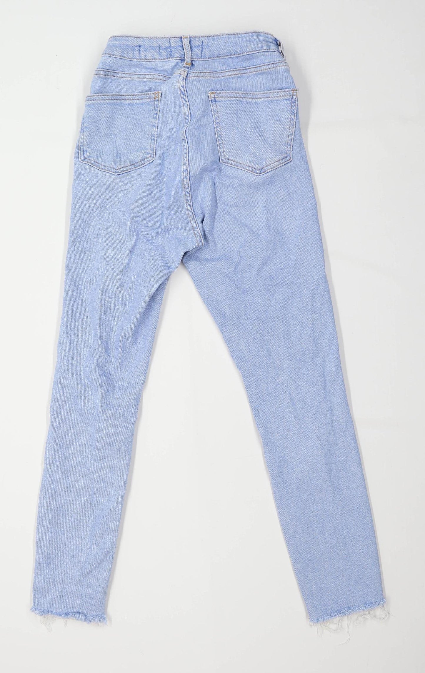 New look Girls Blue Distressed Skinny Jeans Age 15 Years