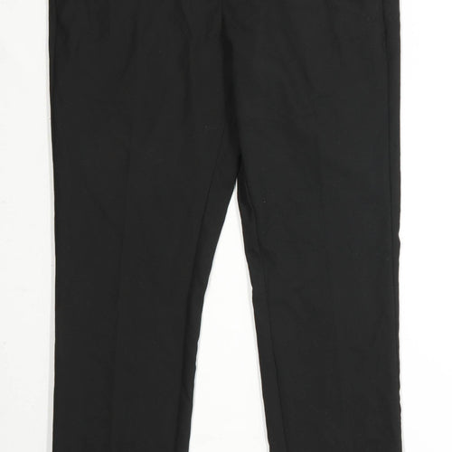 Topman Mens Black Trousers Size W30/L28