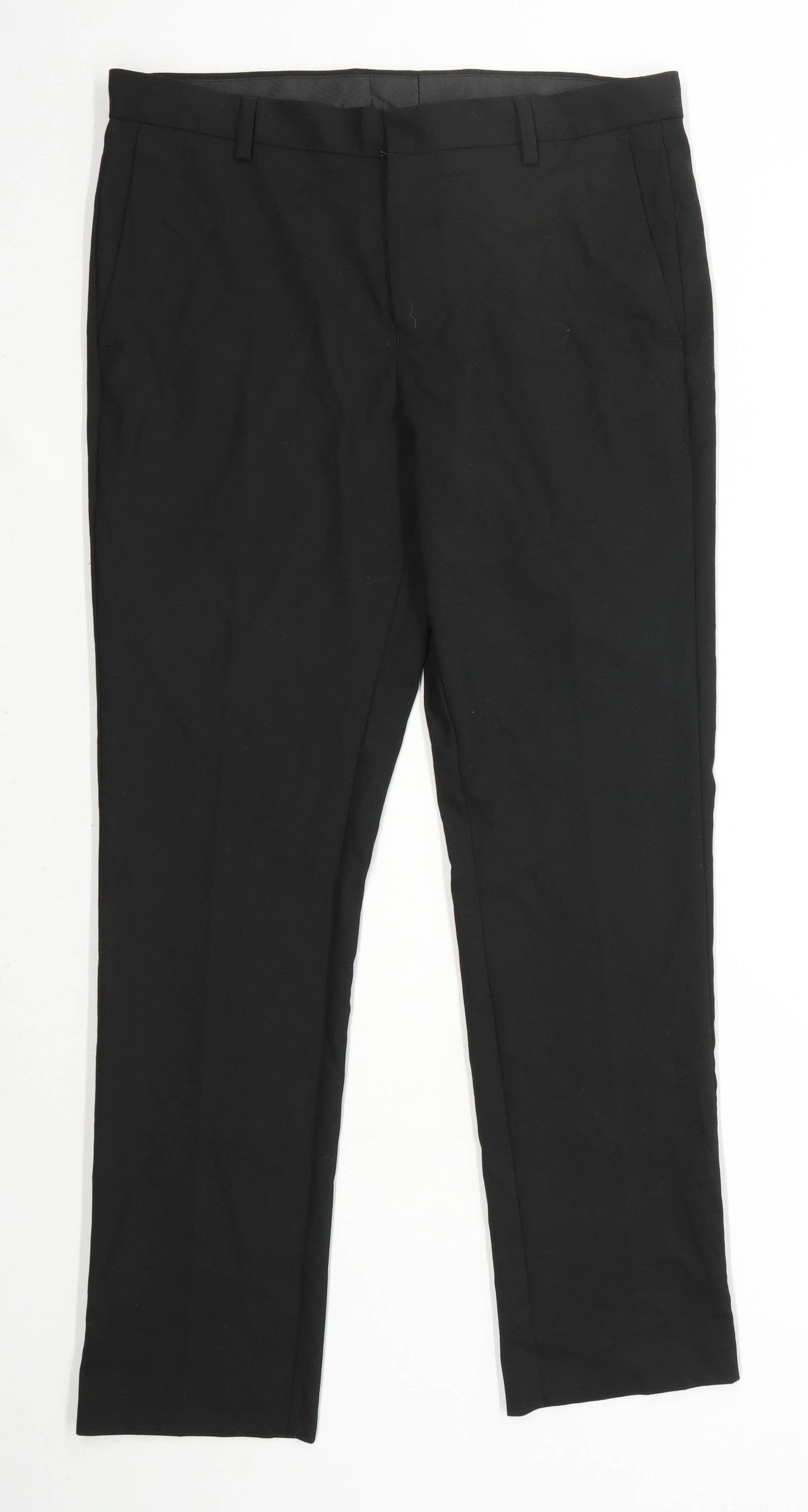 Topman Mens Black Trousers Size W30/L28