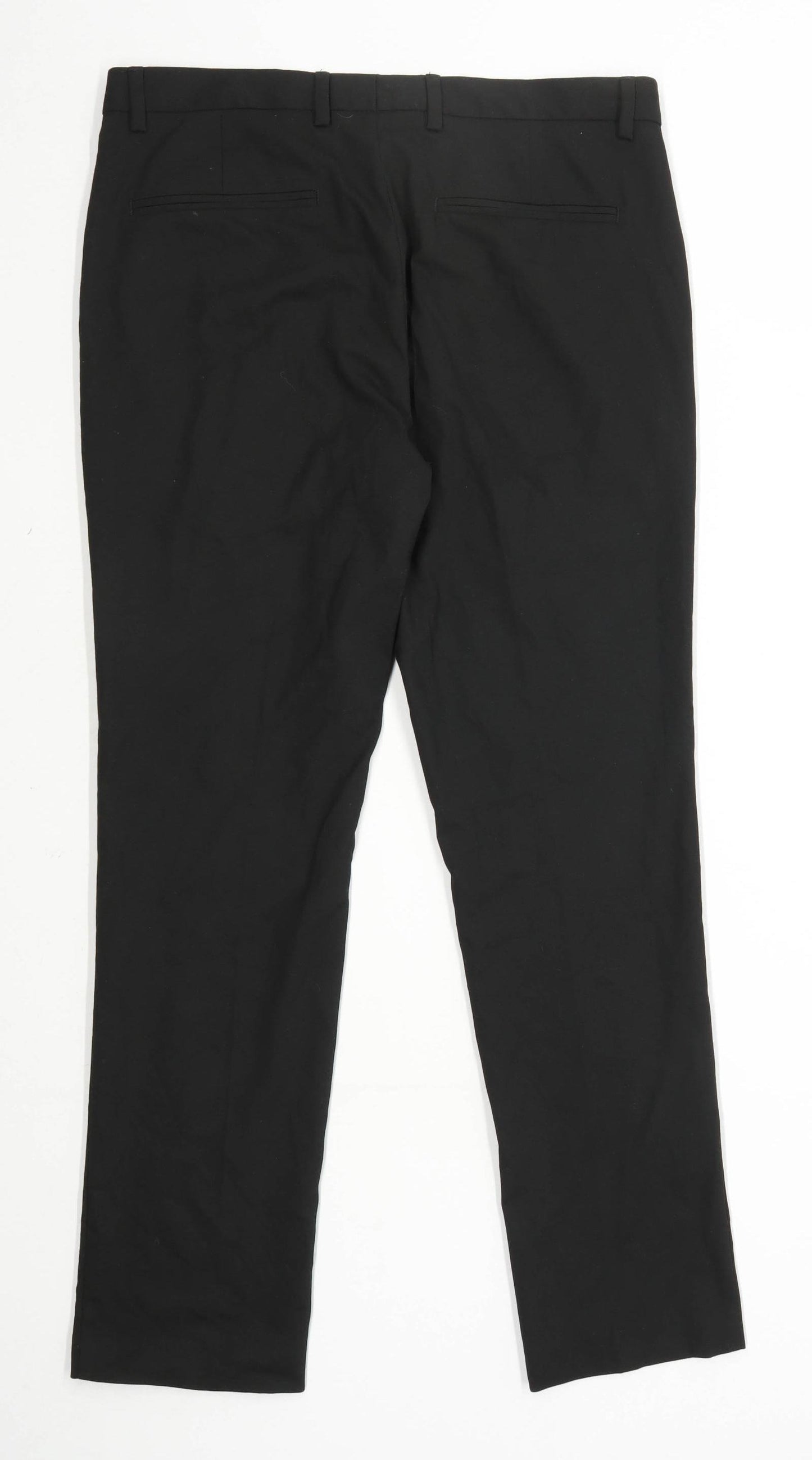 Topman Mens Black Trousers Size W30/L28
