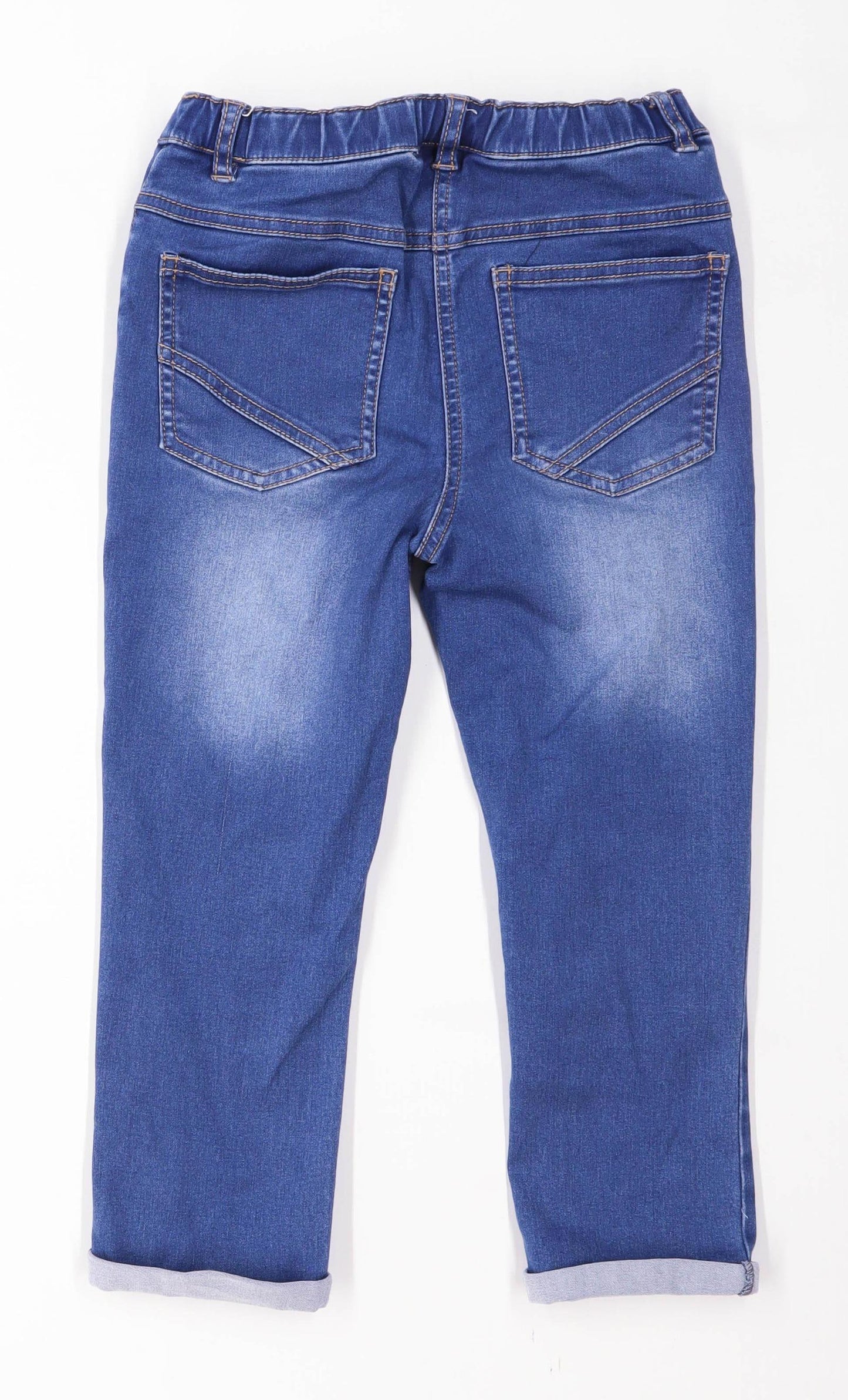 Next Girls Blue Stretch Waist Jeggings Age 10 Years