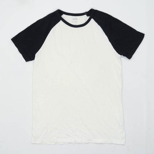 Burton Mens Size M Cotton White T-Shirt