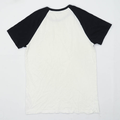 Burton Mens Size M Cotton White T-Shirt