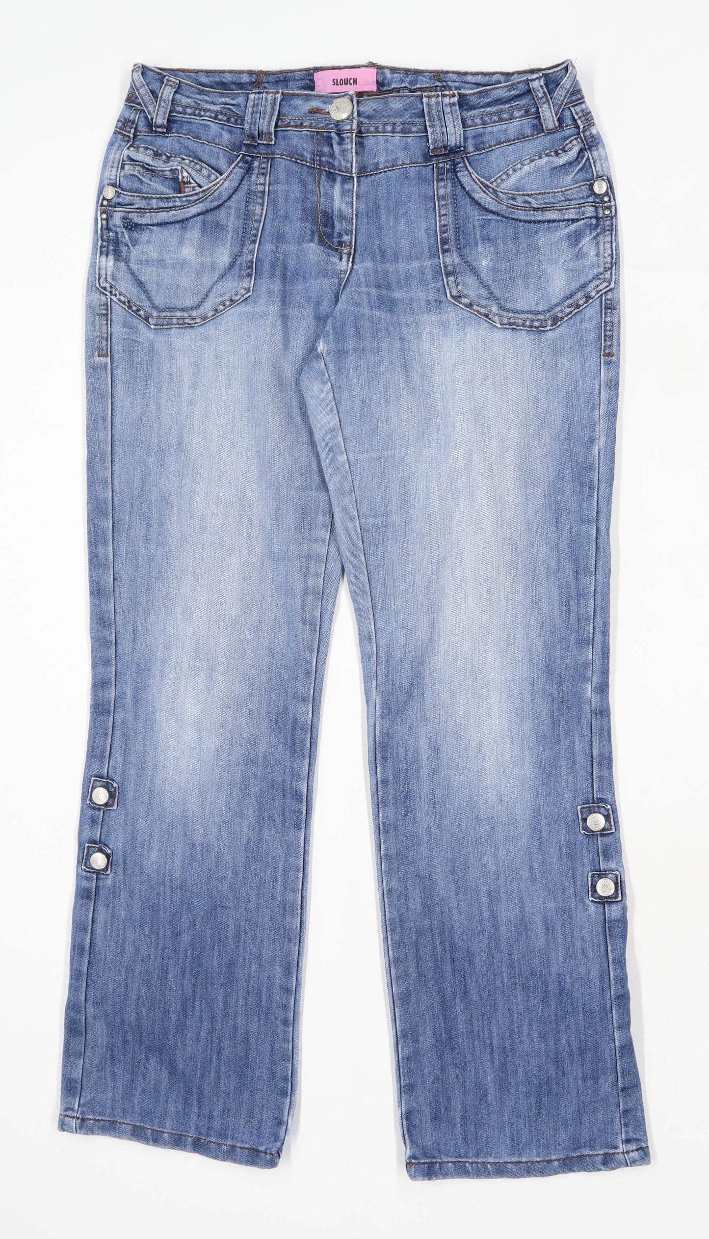 Womens George Blue Denim Jeans Size 10/L30