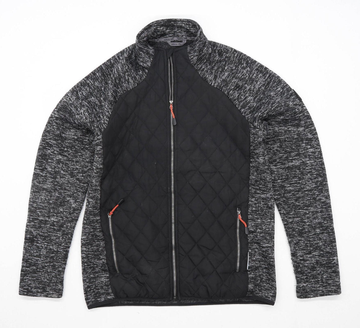 Moberg Mens Size M Fleece Grey Lightweight Jacket