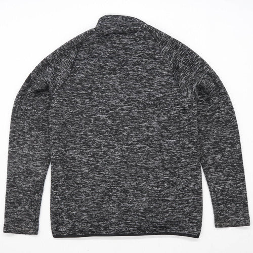 Moberg Mens Size M Fleece Grey Lightweight Jacket