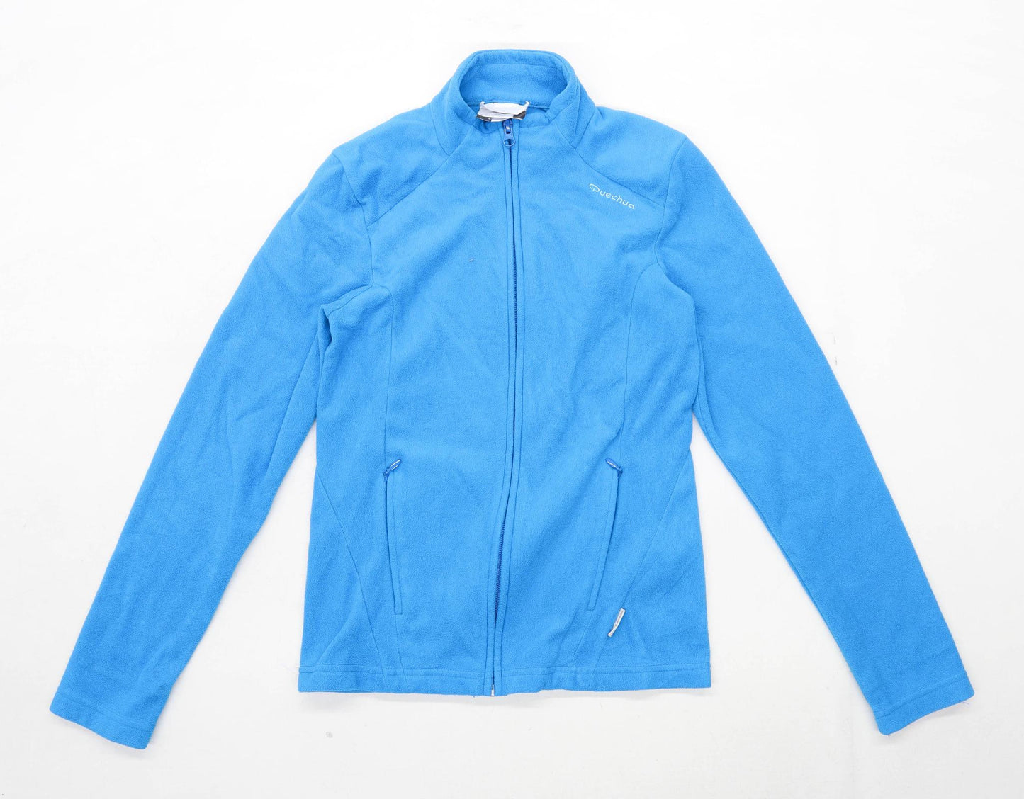 Quecha Womens Size XS Fleece Blue Jacket