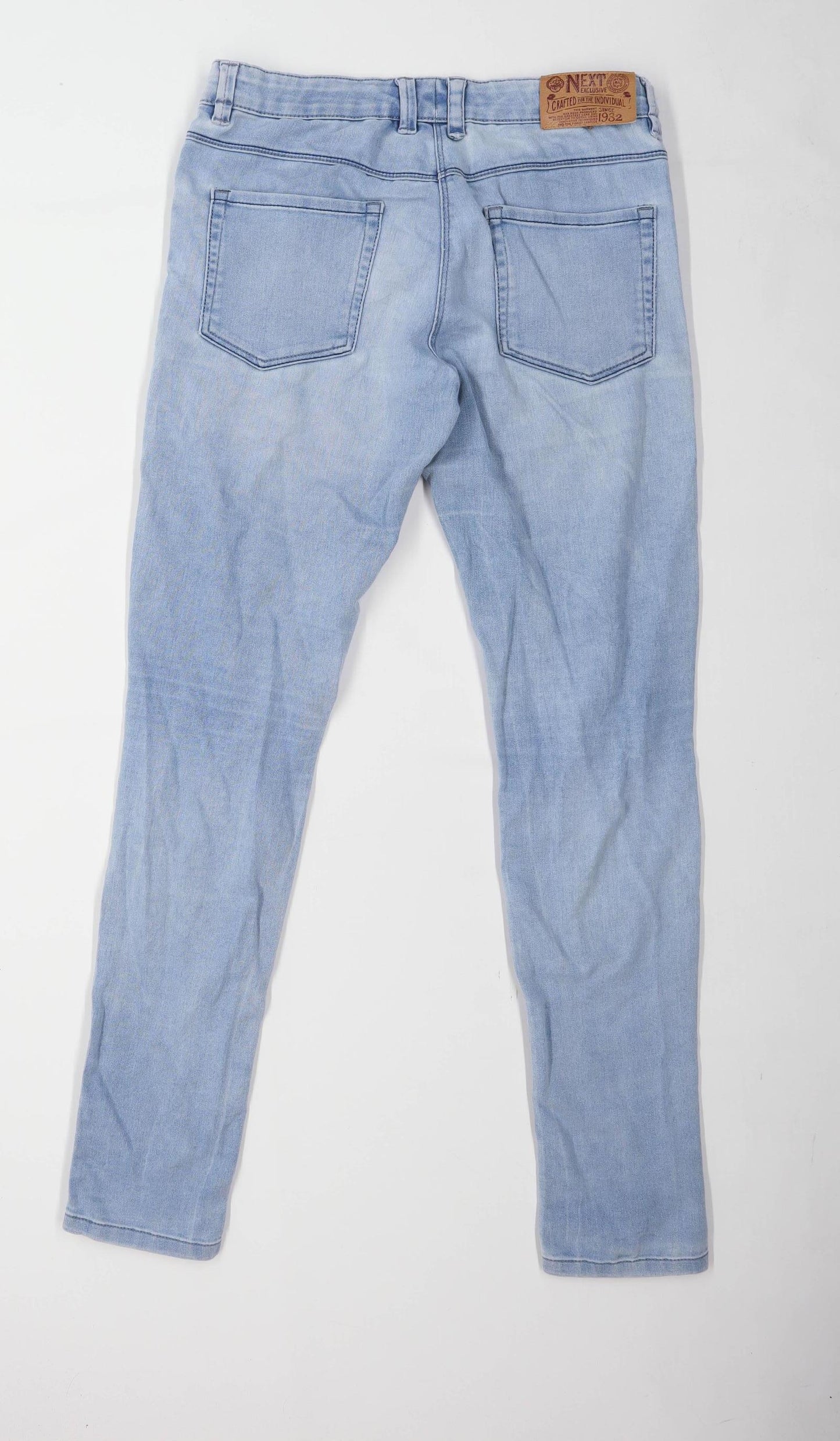 Next Girls Blue Ripped Knees Jeans Age 14 Years