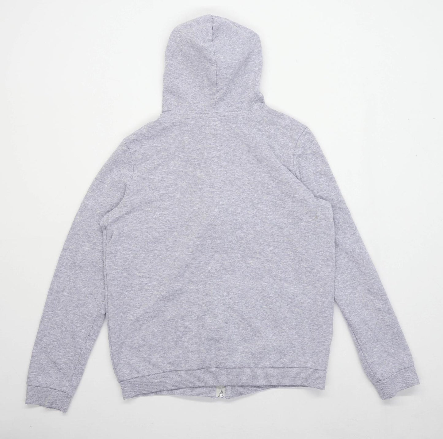 Decathlon Boys Graphic Grey Domyos 76 Zip Up Hoodie Age 14 Years
