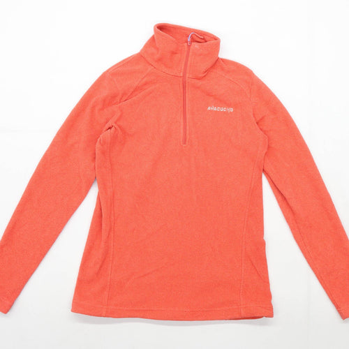 Ayacucho Womens Size XS Fleece Orange Jacket
