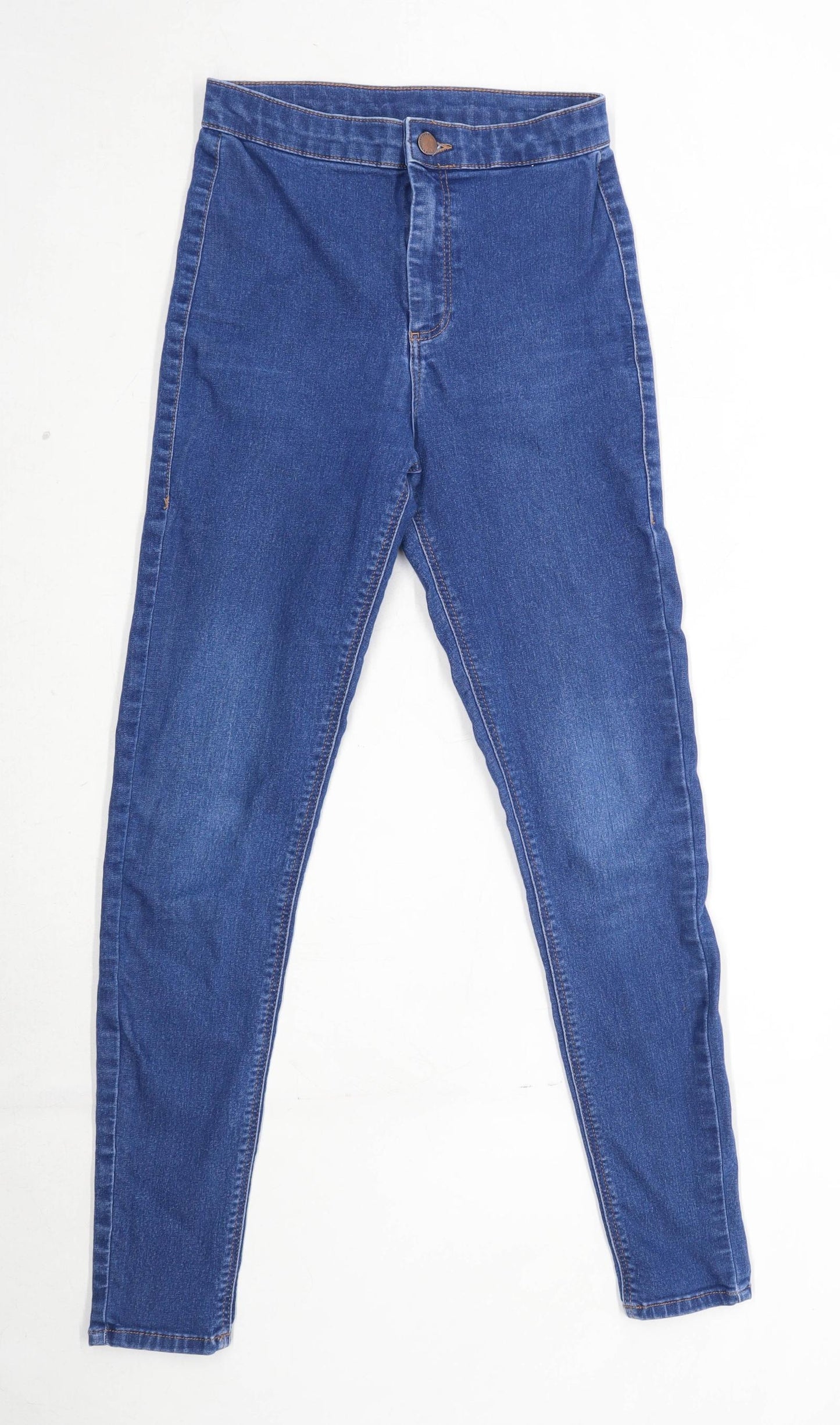 Womens Topshop Blue Denim Jeans Size W24/L28