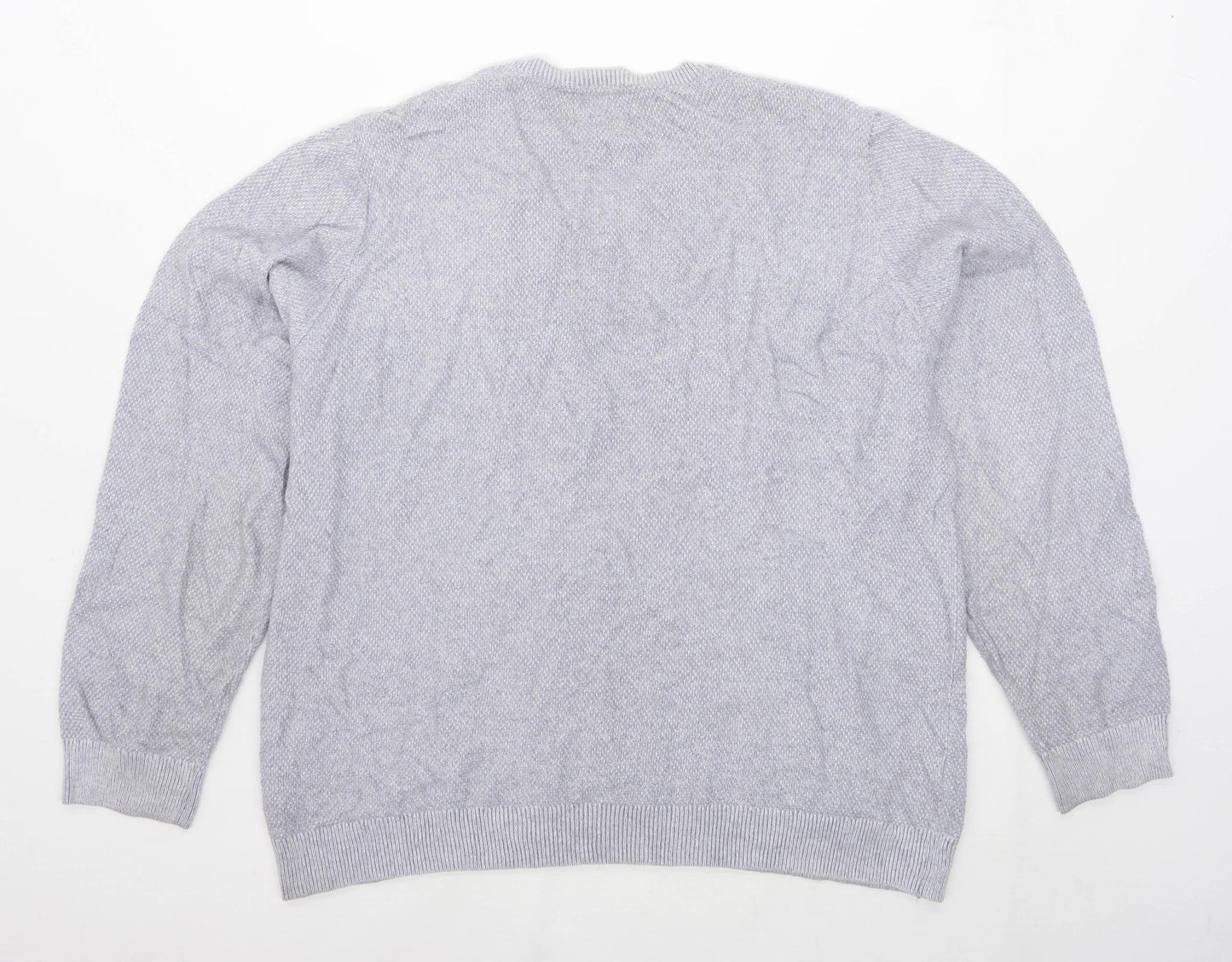 Marks & Spencer Mens Size L Cotton Grey Jumper