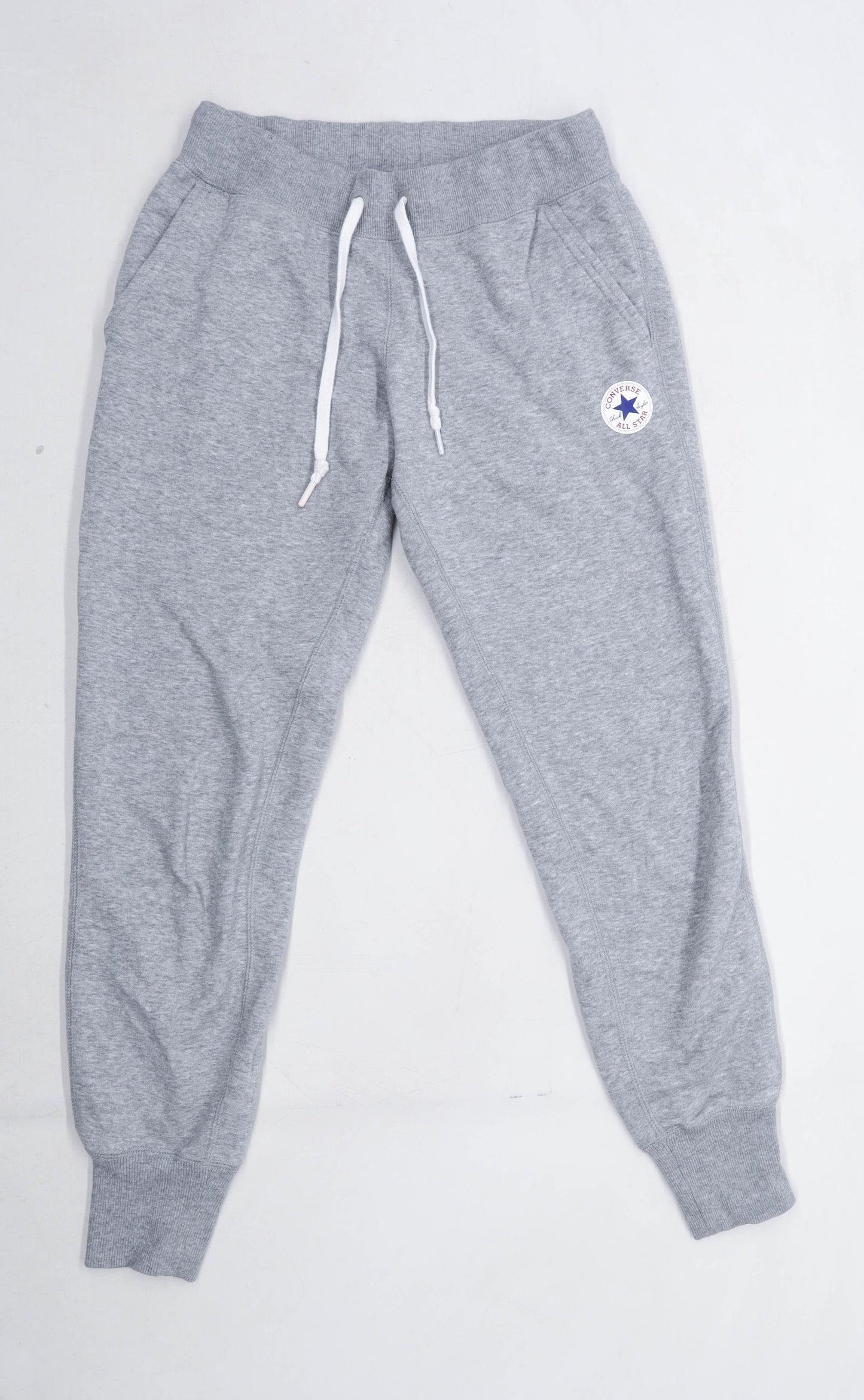 Womens Converse Grey Cotton Sweatpants Size W30/L25