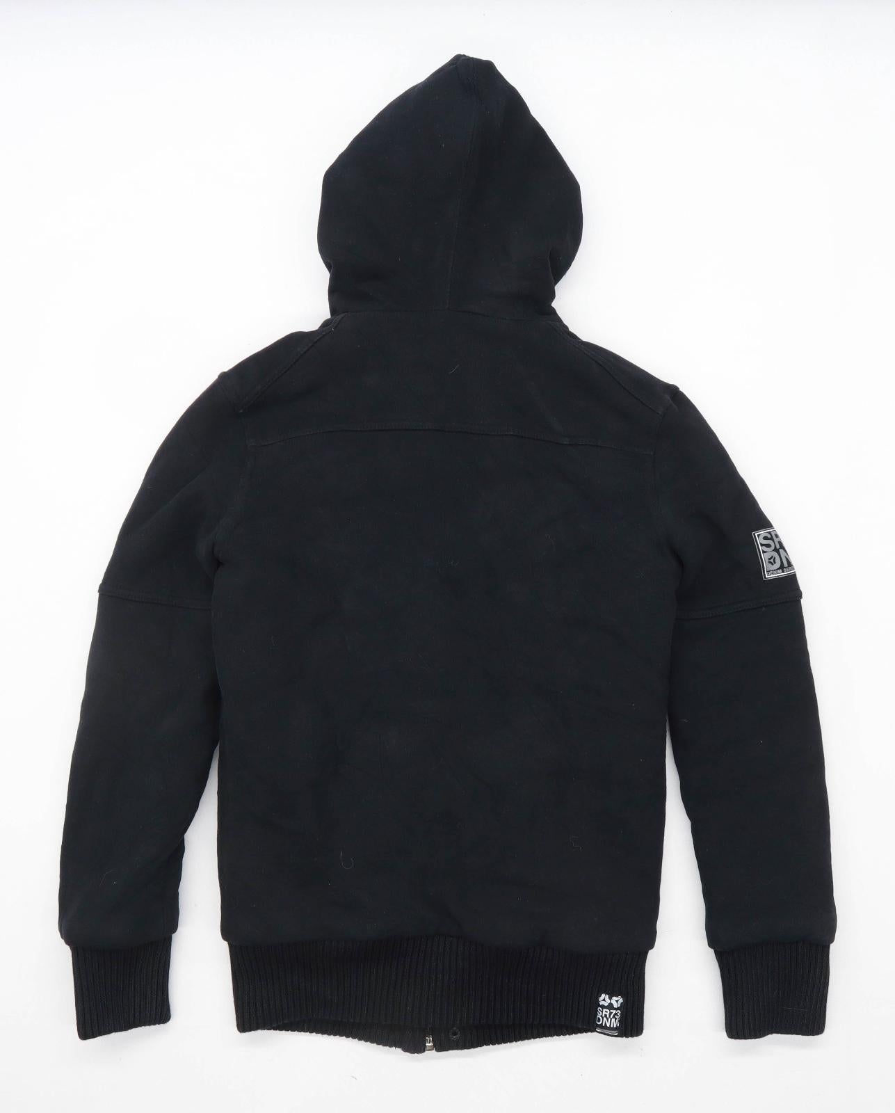 Denim73 Mens Size 2XS Black Heavyweight Jacket